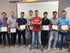 MikroTik MTZero workshop at Sharespace HCMC, January 2021